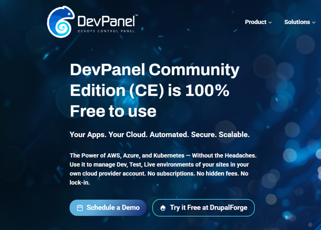 Best Pantheon Alternatives for Enterprise WordPress Site Management in 2026 3 DevPanel Pricing Page