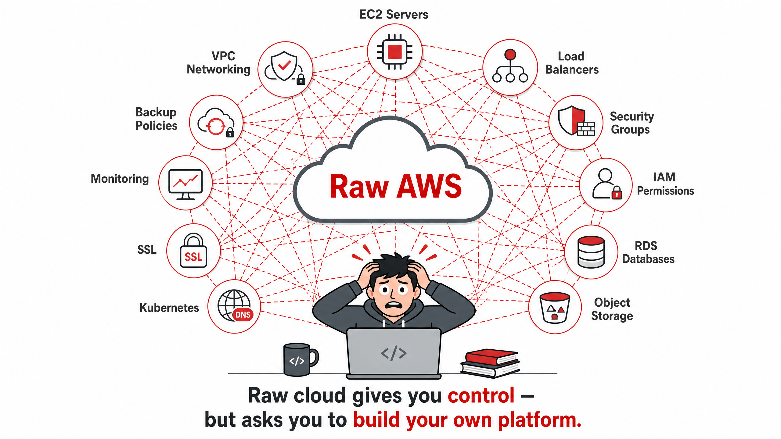 The Complexity of Raw AWS Infrastructure