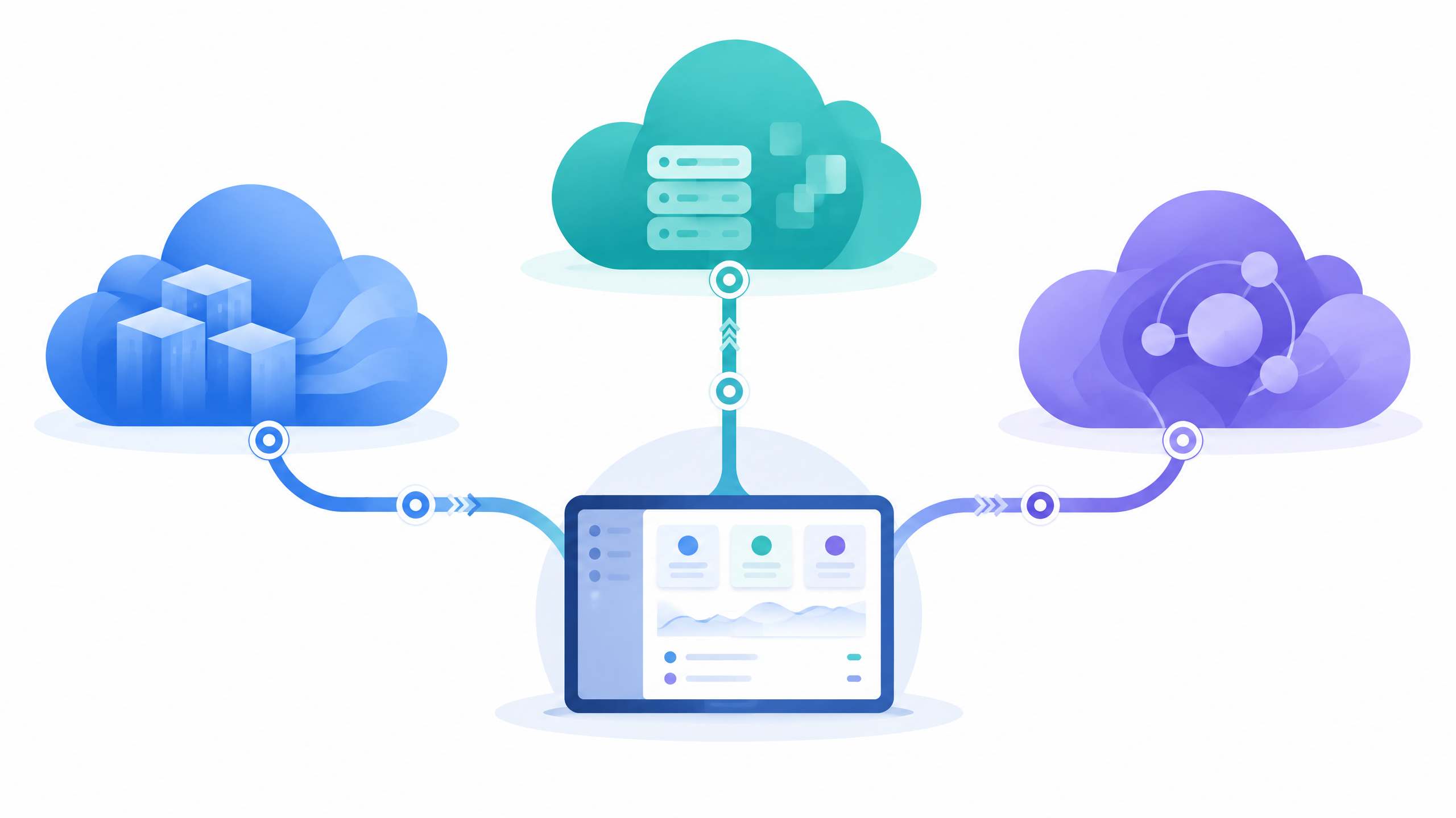 How to Compare Cloud Hosting Platforms for Agencies Managing Multiple Client Sites 6 One agency management hub connecting multiple cloud environments.